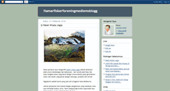 Desktop Screenshot of hamarfiskerforeningmedlemsblogg.blogspot.com