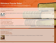 Tablet Screenshot of estacionbabel.blogspot.com