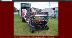 Desktop Screenshot of dirtslingerpullingteam.blogspot.com