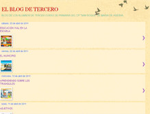 Tablet Screenshot of cpsanroquetercero.blogspot.com