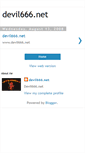 Mobile Screenshot of devil666net.blogspot.com
