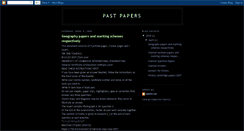 Desktop Screenshot of allpastpapers.blogspot.com