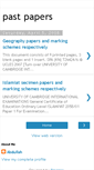 Mobile Screenshot of allpastpapers.blogspot.com