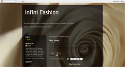 Desktop Screenshot of infinifashion.blogspot.com