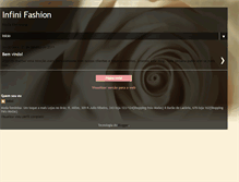 Tablet Screenshot of infinifashion.blogspot.com