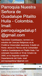 Mobile Screenshot of catolicosguadalupanos.blogspot.com