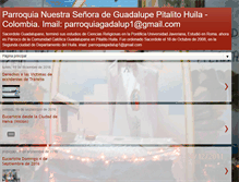 Tablet Screenshot of catolicosguadalupanos.blogspot.com
