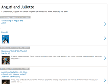 Tablet Screenshot of angutiandjuliette.blogspot.com