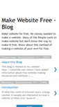 Mobile Screenshot of freewebsitemaking.blogspot.com