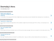 Tablet Screenshot of doomsdaysnews.blogspot.com