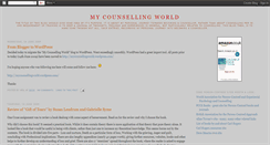 Desktop Screenshot of mycounsellingworld.blogspot.com