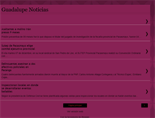 Tablet Screenshot of guadalupenoticias.blogspot.com