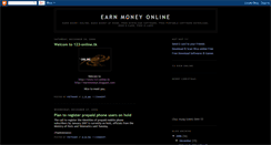 Desktop Screenshot of earnmoneyx.blogspot.com