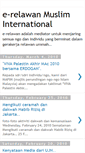 Mobile Screenshot of e-relawanmuslim.blogspot.com