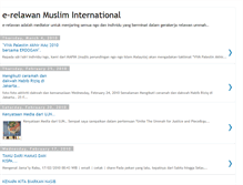 Tablet Screenshot of e-relawanmuslim.blogspot.com