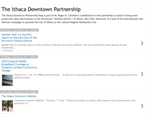 Tablet Screenshot of ithaca-downtown-partnership.blogspot.com