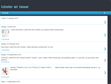 Tablet Screenshot of lobsterkarawang.blogspot.com