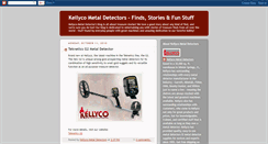 Desktop Screenshot of kellyco-metal-detectors.blogspot.com