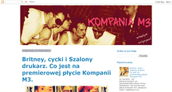 Desktop Screenshot of kompania-m3.blogspot.com