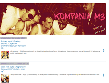 Tablet Screenshot of kompania-m3.blogspot.com