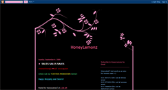 Desktop Screenshot of honeylemonz.blogspot.com