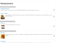 Tablet Screenshot of honeylemonz.blogspot.com