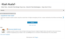 Tablet Screenshot of kisahmualaf.blogspot.com