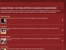 Tablet Screenshot of directoryphilippinefashiondesigners.blogspot.com