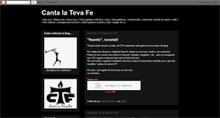 Desktop Screenshot of cantalatevafe.blogspot.com