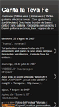 Mobile Screenshot of cantalatevafe.blogspot.com