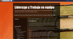 Desktop Screenshot of liderazgoco.blogspot.com