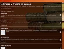 Tablet Screenshot of liderazgoco.blogspot.com