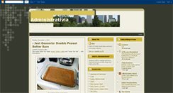 Desktop Screenshot of administrativia.blogspot.com