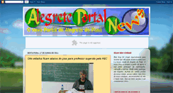 Desktop Screenshot of alegreteportalnews.blogspot.com