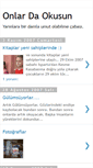 Mobile Screenshot of onlardaokusun.blogspot.com