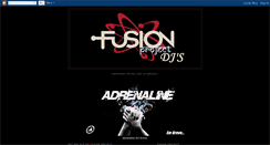 Desktop Screenshot of fusionprojectdjs.blogspot.com