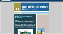 Desktop Screenshot of paddleboardtours.blogspot.com
