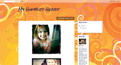 Desktop Screenshot of myhumbledheart-kree.blogspot.com