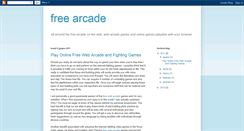 Desktop Screenshot of freewebarcade.blogspot.com