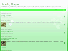 Tablet Screenshot of floraljoy.blogspot.com