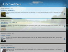 Tablet Screenshot of ljtraveldaze.blogspot.com