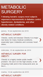 Mobile Screenshot of metabolicsurgery.blogspot.com