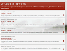 Tablet Screenshot of metabolicsurgery.blogspot.com