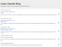 Tablet Screenshot of cybergazette.blogspot.com