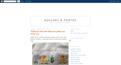 Desktop Screenshot of agulhasepontos.blogspot.com