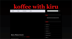 Desktop Screenshot of koffeewithkiru.blogspot.com