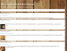 Tablet Screenshot of newlywedkitchenfiascos.blogspot.com