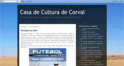 Desktop Screenshot of casadeculturadecorval.blogspot.com