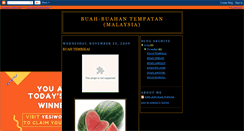 Desktop Screenshot of kenalibuahtempatan.blogspot.com