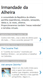 Mobile Screenshot of irmandadedaalheira.blogspot.com